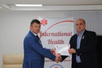 Working meeting with the head of the Department of Health Protection of the Nikolaev Regional State Administration Pavel Georgiev